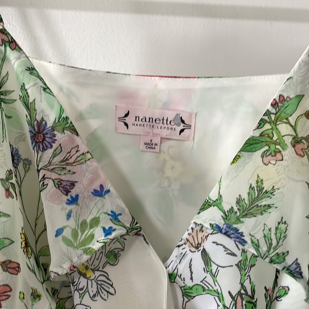 Nanette Lepore floral dress. NWT - Picture 5 of 7
